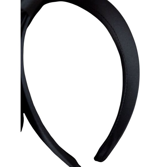 Kate Spade x Target Black Satin Ribbon Bow Headband Perfect For Formal Events - Picture 3 of 3